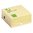 Viestilappukuutio Q-CONNECT 76x76mm keltainen