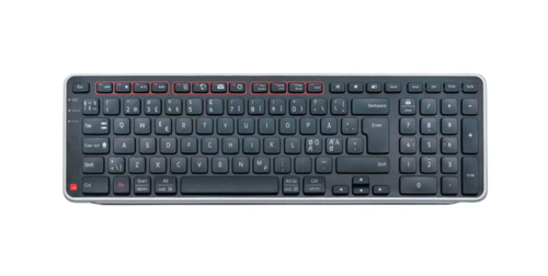 Näppäimistö Contour Balance Keyboard langaton - kääntyy myös negatiiviseen kirjoituskulmaan