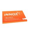 Viestilappu Innox Notes 100x70mm oranssi - Suomessa valmistettu sähköstaattinen viestilappu
