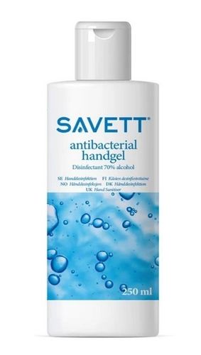 Käsidesi Savett antibakteerinen 70 % 250 ml - antibakteerinen geelimäinen käsidesi