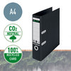 Mappi Leitz Recycle 180° A4 80mm musta - kierrätysmateriaalia, 100% kierrätettävä