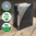 Lehtikotelo Leitz Recycle A4 musta - ilmastoneutraali, kierrätysmateriaalia, 100% kierrätettävä