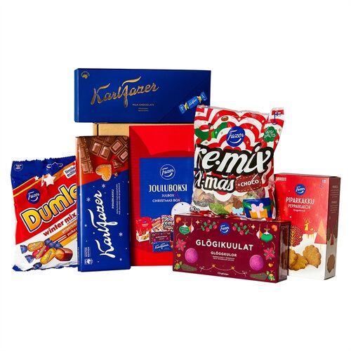 Jouluboksi Fazer - mukana nyt myös Glögikuulat