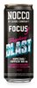 Energiajuoma Nocco Focus Raspberry Blast 0,33 L /24 kpl ltk - kofeiinia, vihreää teetä, vitamiineja