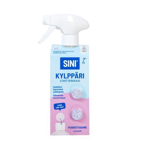 Starttipakkaus Sini Kylppäri tabletti 2 kpl ja pullo - tilaa se ...