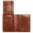 Exclusive lompakko ruskea nahka 2023 - Burde - korkealaatuinen nahkalompakko ja kalenteri samassa