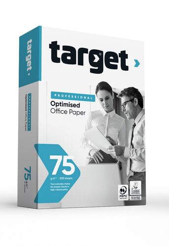 Kopiopaperi Target Professional A4 75g /500 - vedoksiin, käyttöohjeisiin, laskuihin ym