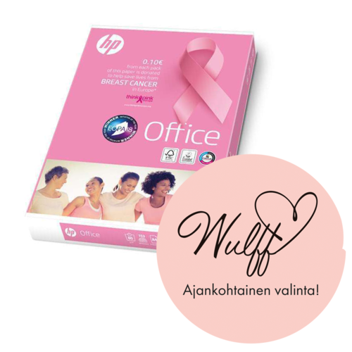 Kopiopaperi HP Office Pink Ream A4 80g /500 - ostamalla tuet rintasyövän tutkimuksia Euroopassa