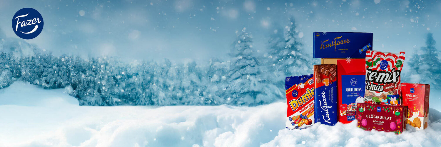 Fazerin makeisia lumella