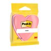 Siirry tuotteeseen Viestilappu Post-it sydän 2007H 70x70mm pinkki 3 kpl