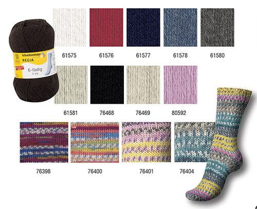 Neulelanka Regia 50G punainen