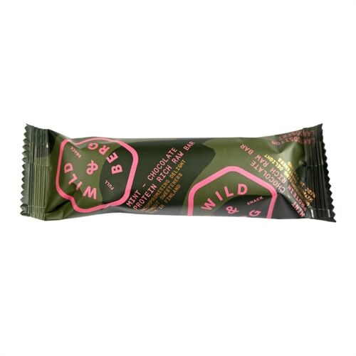 Proteiinipatukka Wild & Berg minttu-suklaa 40g - kotimainen ravintorikas täysvälipala