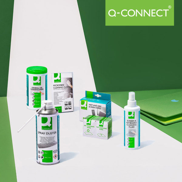 Q-Connect it-puhdistusaineita.
