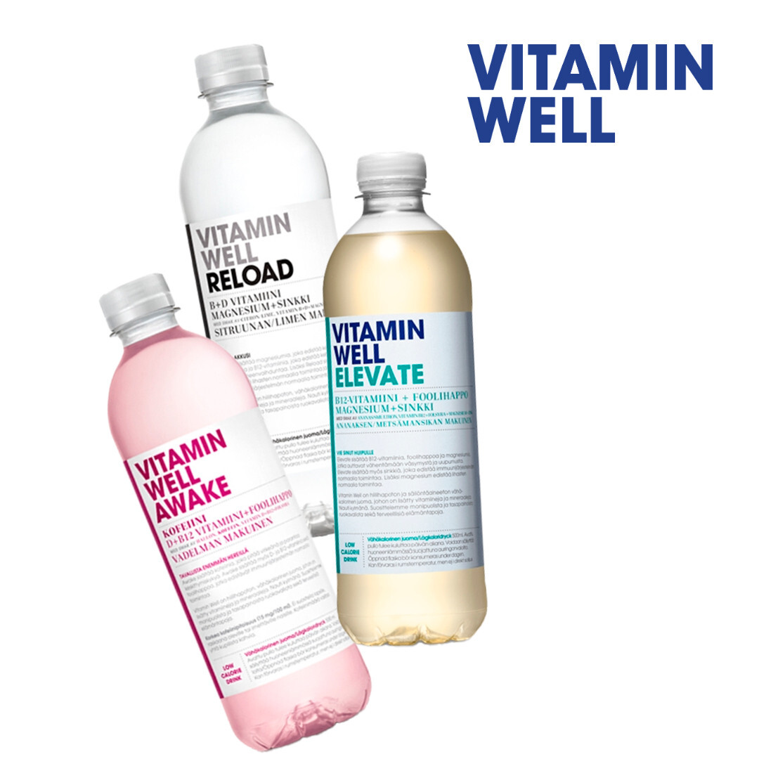 Vitamin Well -juomia