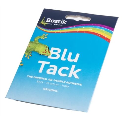 Sinitarra Bostik Blu Tack 45 g - vedenkestävä, kuivumaton, myrkytön, hajuton