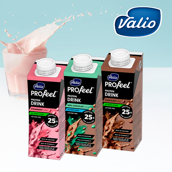 Valio PROfeel -proteiinijuomia - 3 eri makua