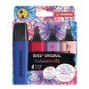 Korostuskynä STABILO BOSS NatureCOLORS Wildflower 4 kpl