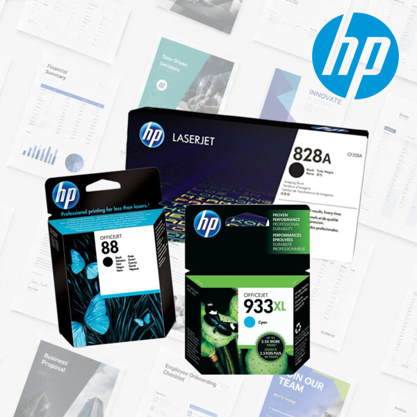 HP:n värikasetteja