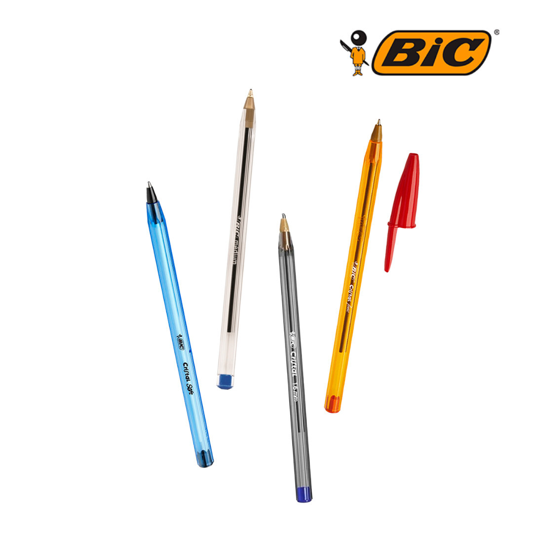 BIC Crystal kyniä erilaisia