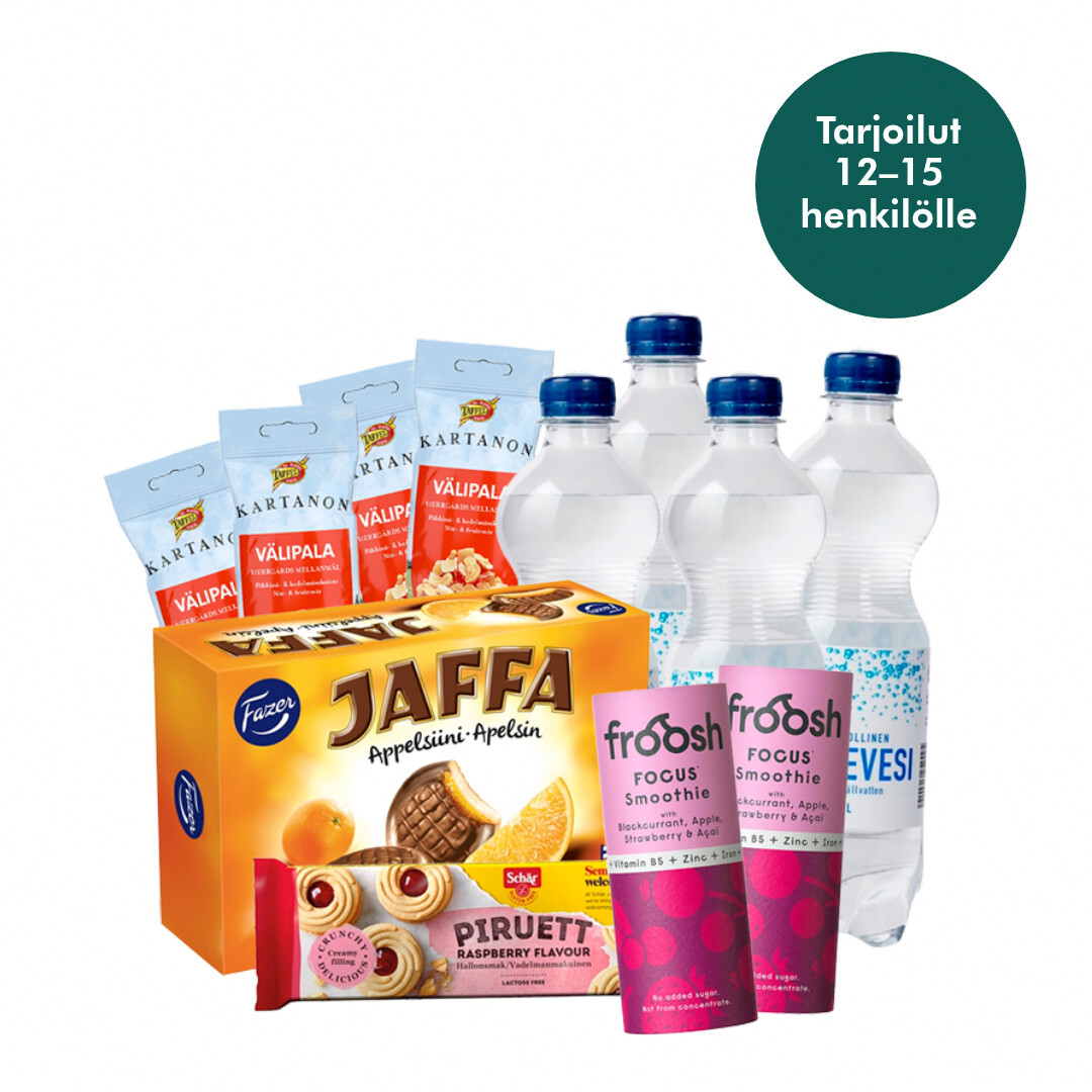 Tarjoiluvaihtoehtoja kokouksiin