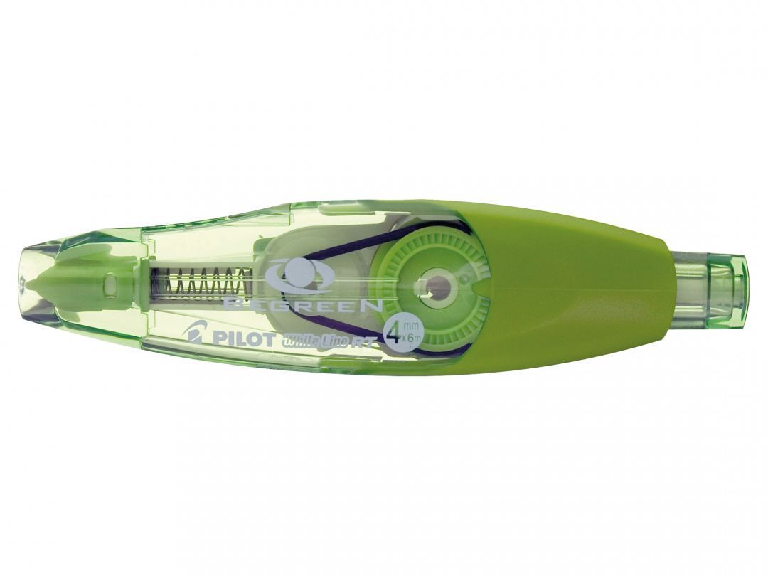 Korjauslaite Pilot BeGreen roller 4mm x 6 m - valmistettu kierrätysmuovista, täytettävä