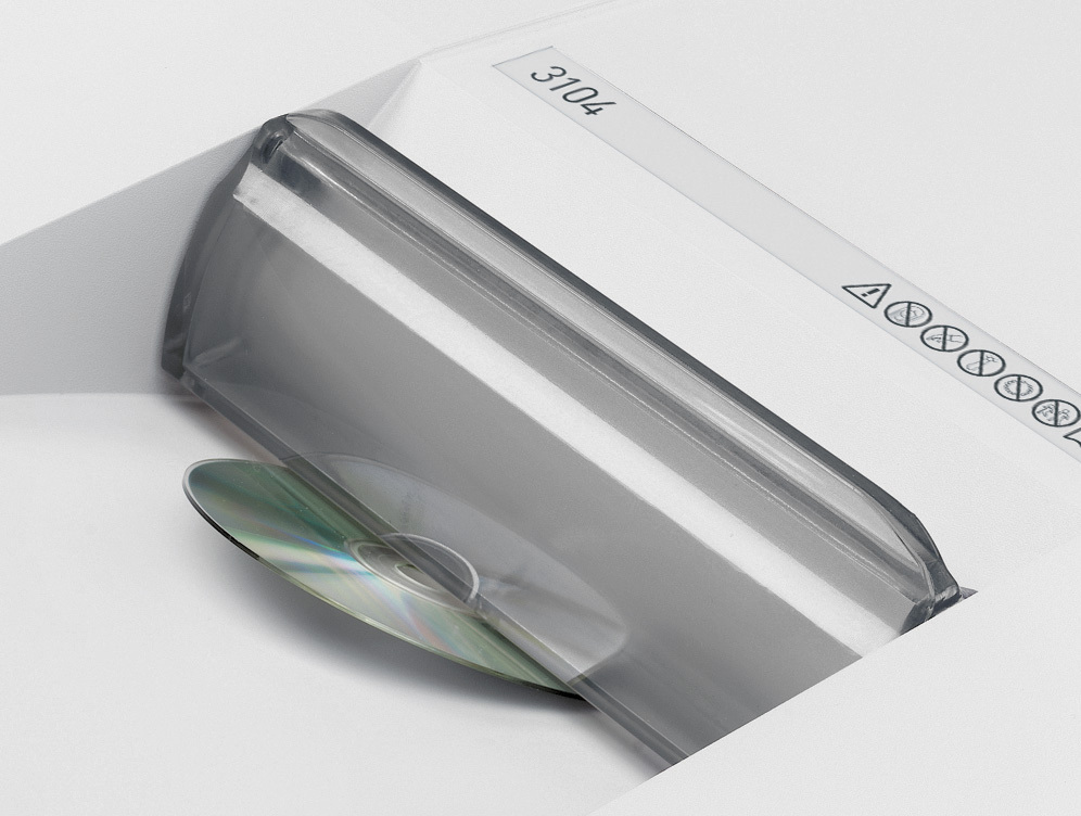 Paperintuhooja Ideal 3104 2X15mm silppu - myös luottokortit, passit ja CD-levyt