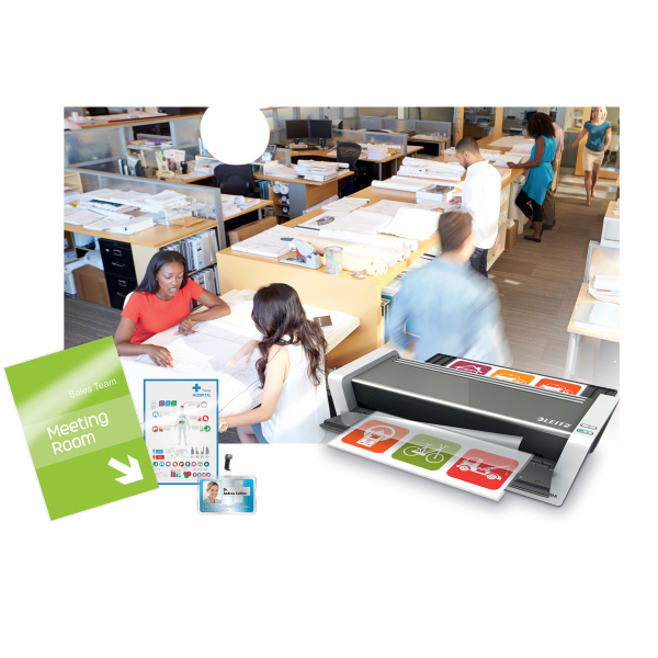 Laminointilaite Leitz iLAM Touch2 A3 - valmiusaika 1 min, laminointiaika 25 s