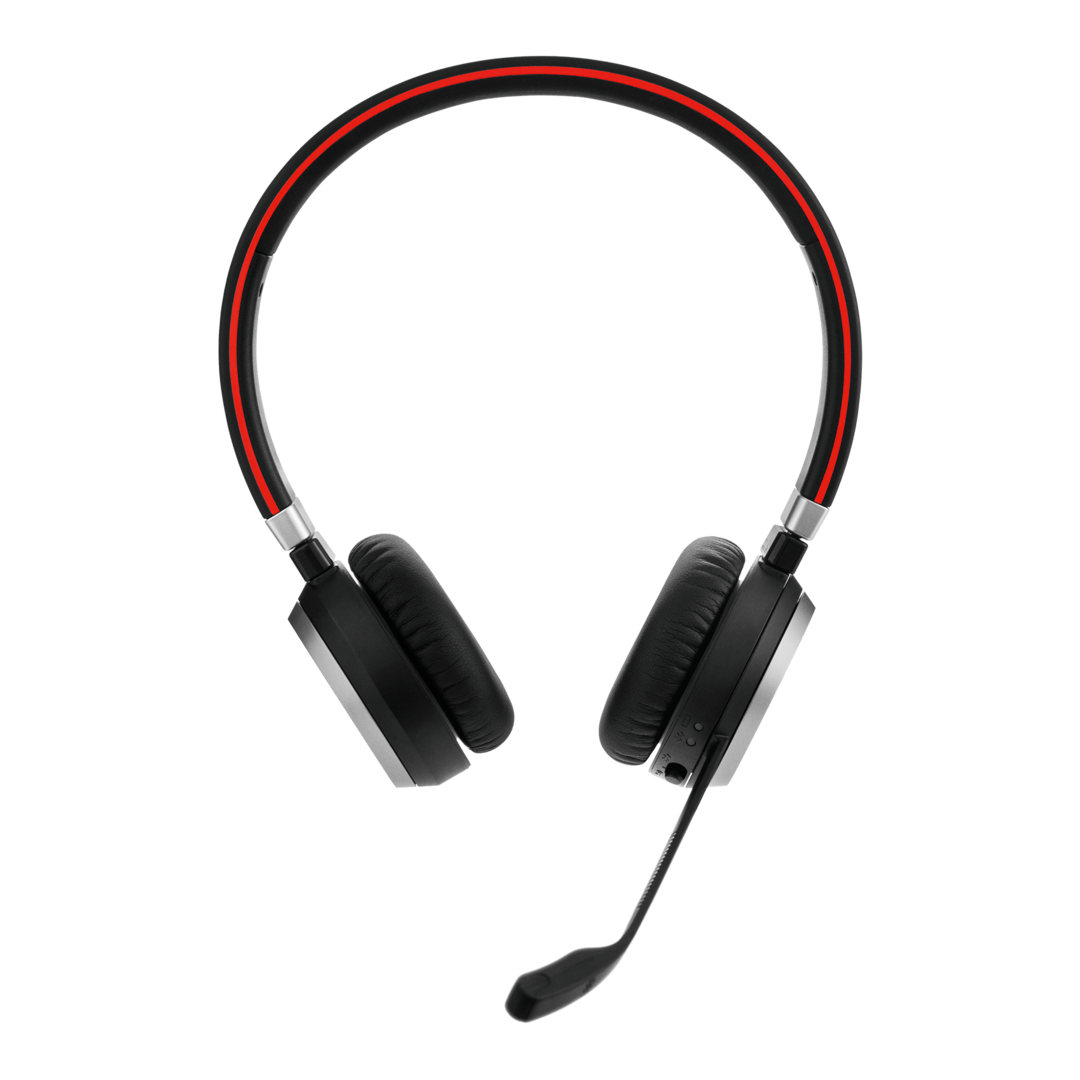 Kuuloke Jabra Evolve 65 MS langaton stereo - akun kesto 10 h, kantoalue 10 m