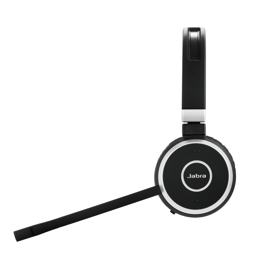Kuuloke Jabra Evolve 65 MS langaton stereo - akun kesto 10 h, kantoalue 10 m