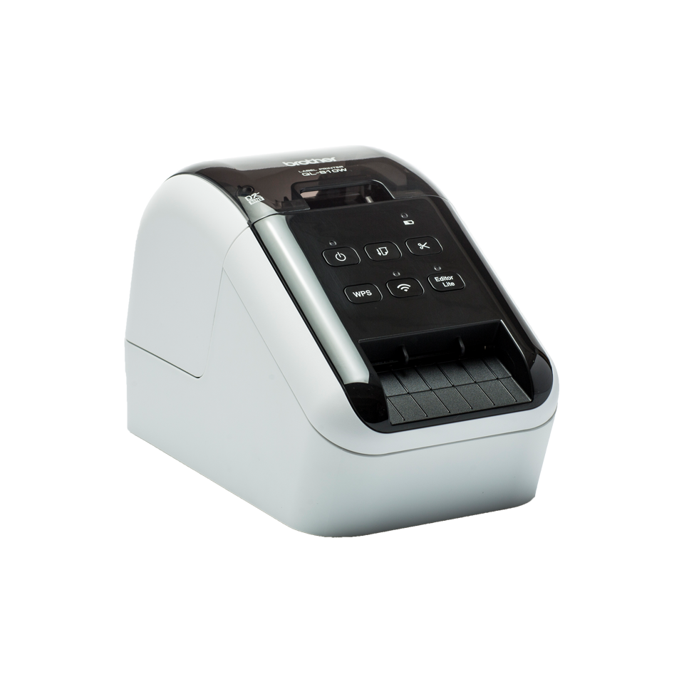 Tarratulostin Brother QL-810W Wi-Fi langaton - punainen ja musta tulostus ilman mustetta