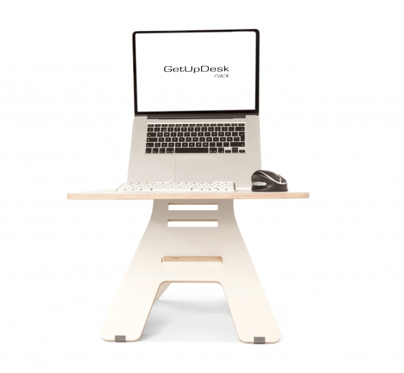 Tietokonepöytä GetUpDesk Light - seisomatyöpiste mistä tahansa pöydästä, ETÄTYÖLÄISEN SUOSIKKITUOTE
