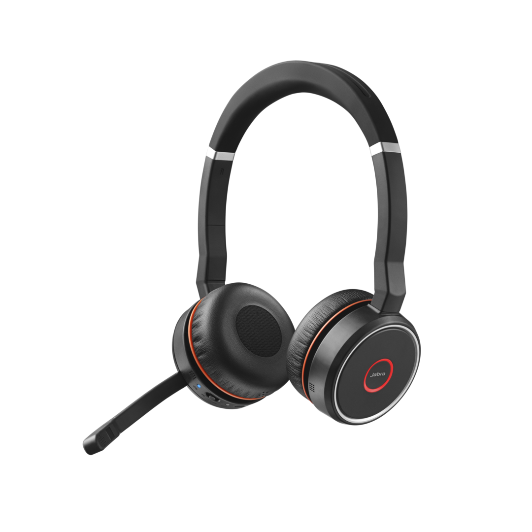 Kuuloke Jabra Evolve 75 MS langaton stereo vastamelu - akun kesto 15 h, kantoalue 30 m