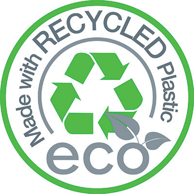 Voimanitoja Rapesco Heavy Duty -100 ECO valkoinen - muoviosat kierrätysmuovia, takuu 25 vuotta
