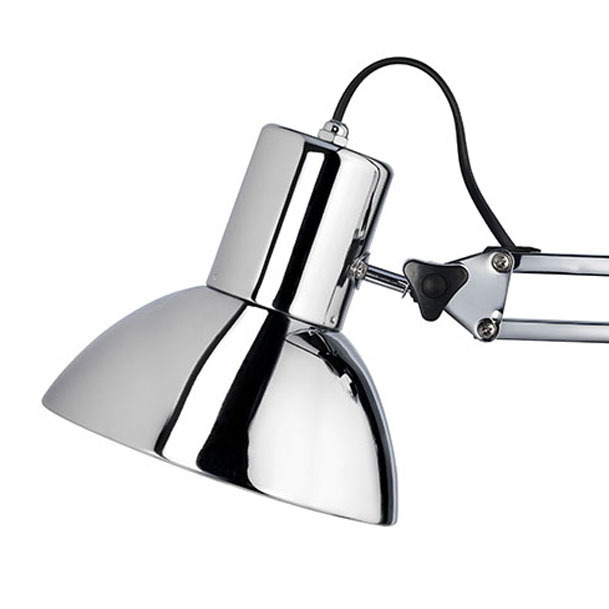 Työpistevalaisin Unilux Success LED kromi - upea ajaton muotoilu ja mukana 11 W LED E27 -lamppu
