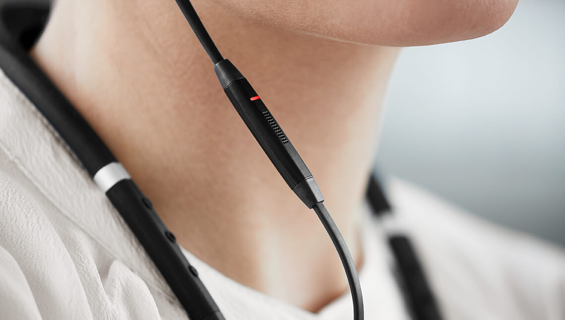 Kuuloke / nappikuuloke Jabra 75E MS langaton stereo - aktiivinen melunpoisto