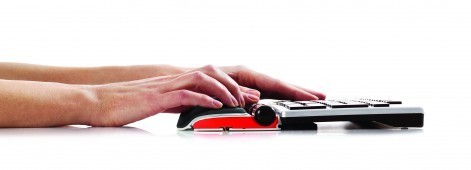 Ergonominen hiiri Contour  RollerMouse Red langaton musta - alumiinikuori ja 7SENSES-ohjaus