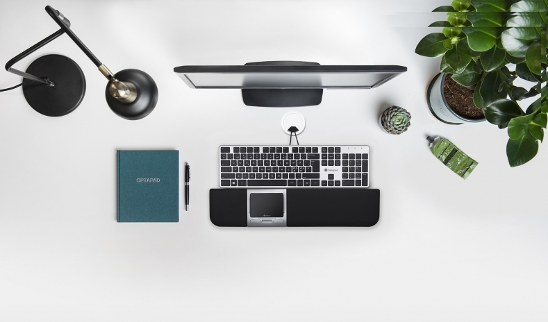 Ergonominen Optapad Extended kosketushiiri - toimii kuin älypuhelimen näyttö