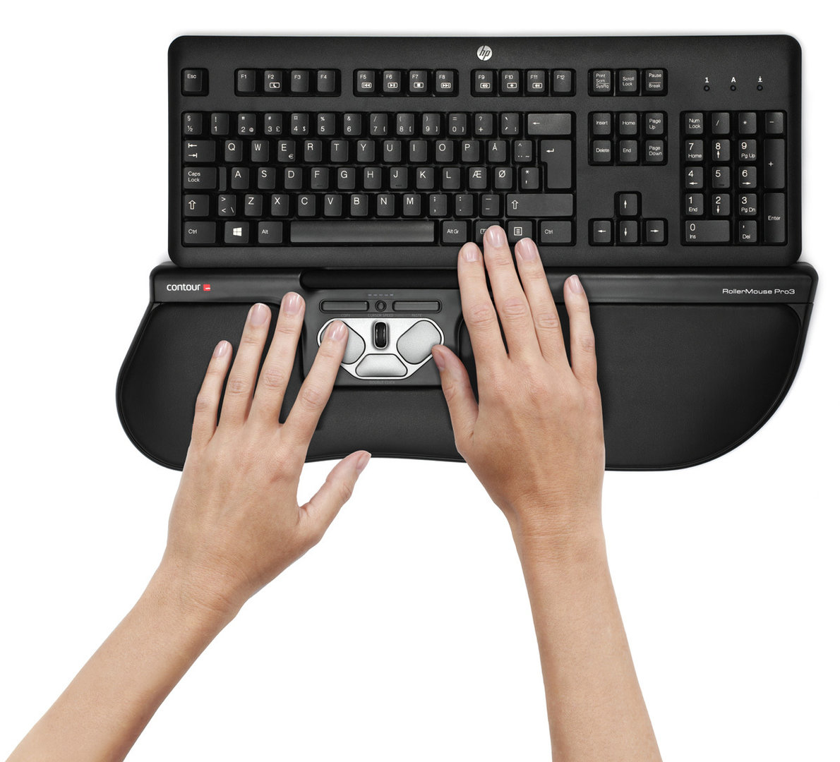 Ergonominen hiiri Contour RollerMouse Pro3 Plus musta