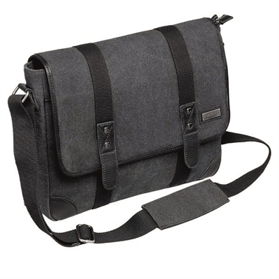 Tietokonelaukku Pierre Messenger 14" harmaa canvas