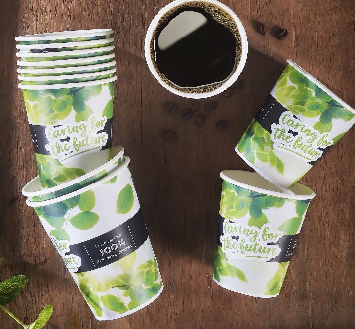 Kuumakuppi Future Smart  250ml /80 kpl - 100 % uusiutuvaa kasvipohjaista materiaalia