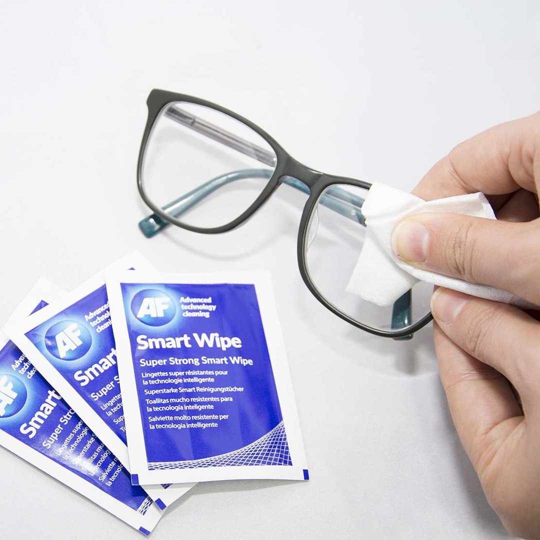Puhdistusliina Smart-Wipe /10 - lasipinnat, näytöt ja silmälasit puhtaaksi nukkaamatta